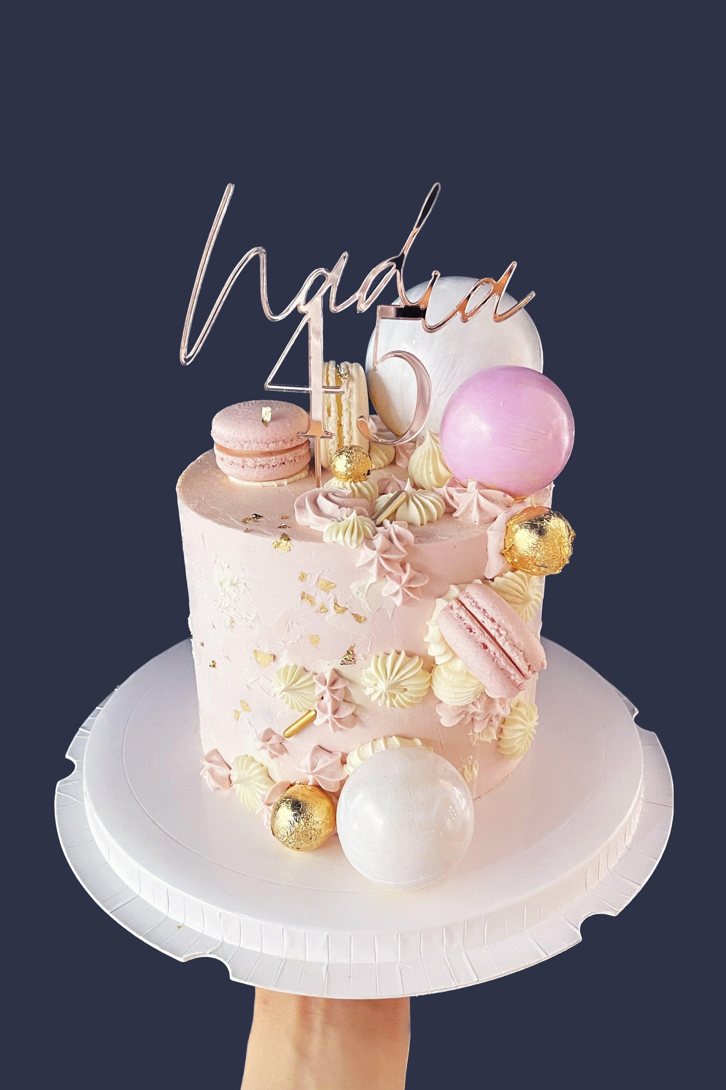 Festif gourmand rose - HAUTE PÂTISSERIE