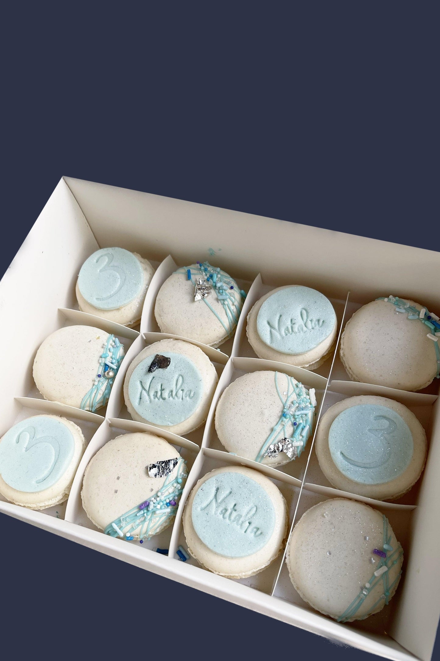 Macarons personnalisés - HAUTE PÂTISSERIE