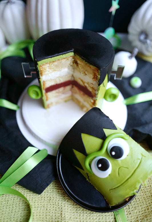 Frankenstein cake