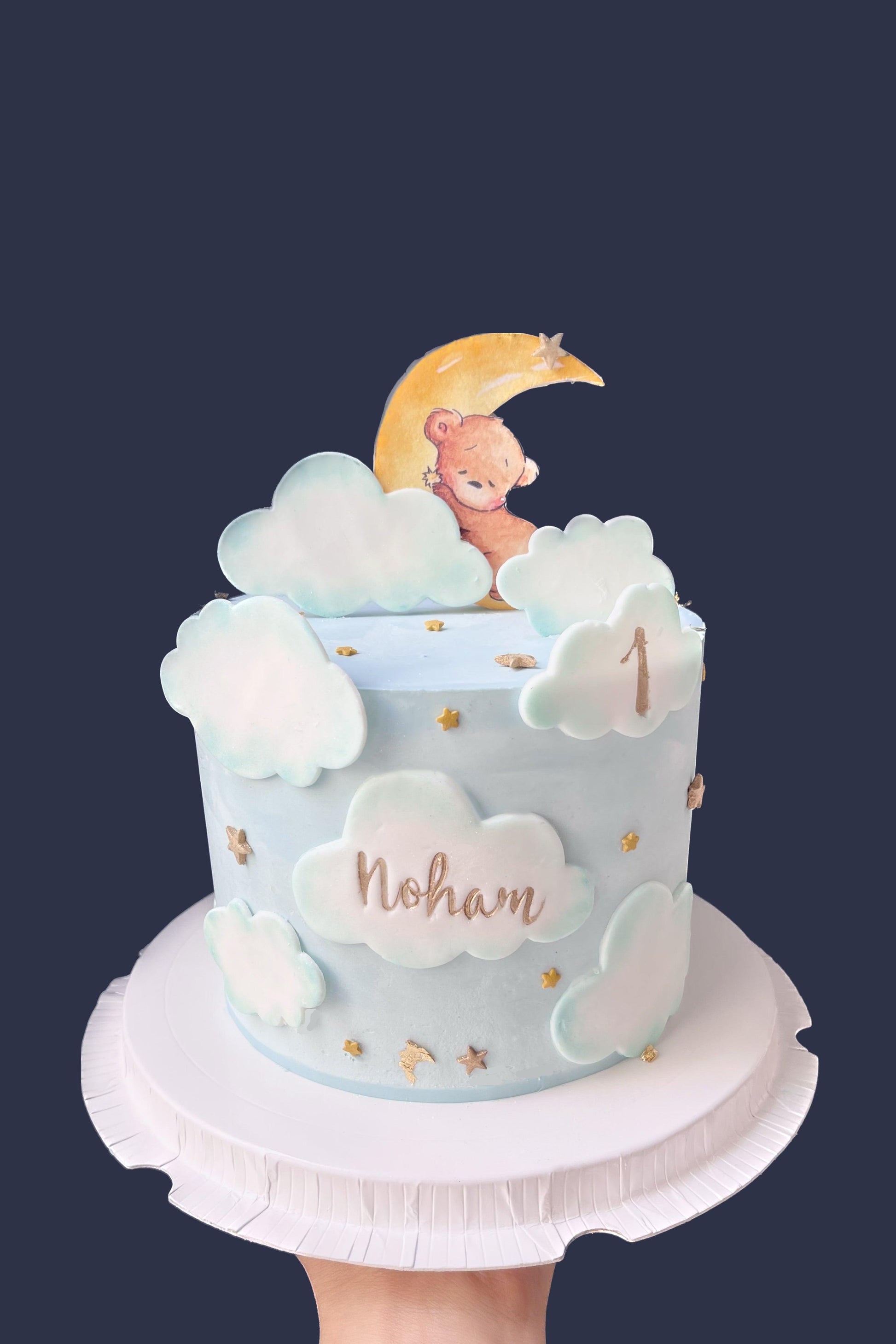 Gâteau nuage praliné